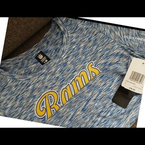 NFL Team Apparel Blue and White Shirt